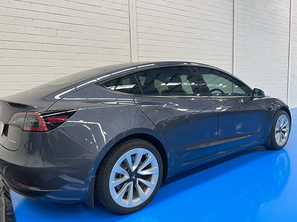 Tesla Model 3 with Ceramic Window Tint